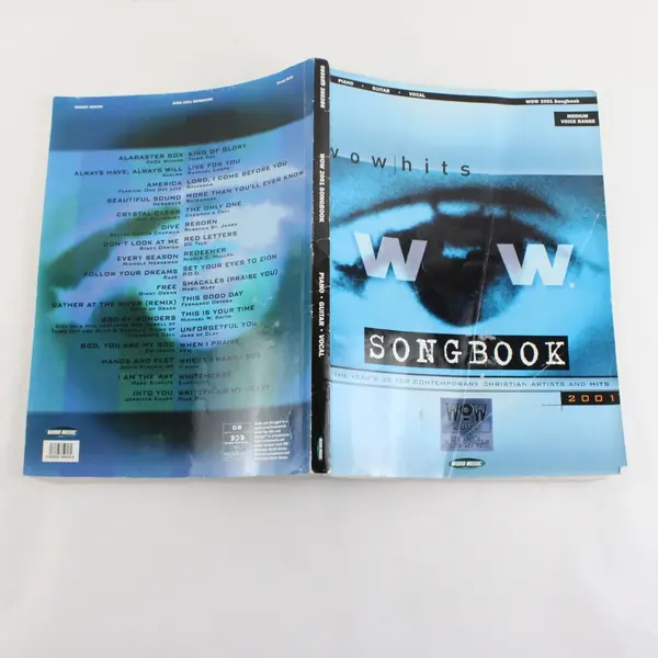 WOW 2001 Songbook The Year's Top 30 Christian Hits Bryce Inman Ken Barker PB