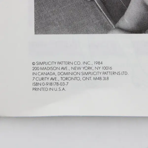 Vintage Simplicity Revised! ABC's of Shortcut Sewing 1984 How-To Paperback 