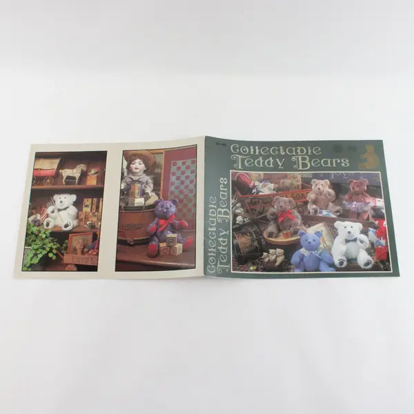 Vintage 1983 Sewing Patterns Collectable Teddy Bears by Dan Gill Kay Dahler PB