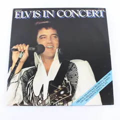  Elvis In Concert  2 12" Vinyl Record 