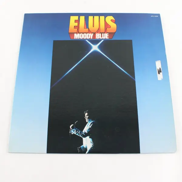 Elvis Presley Moody Blue Blue Vinyl 12" LP RCA Victor