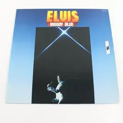 Elvis Presley Moody Blue Blue Vinyl 12" LP RCA Victor