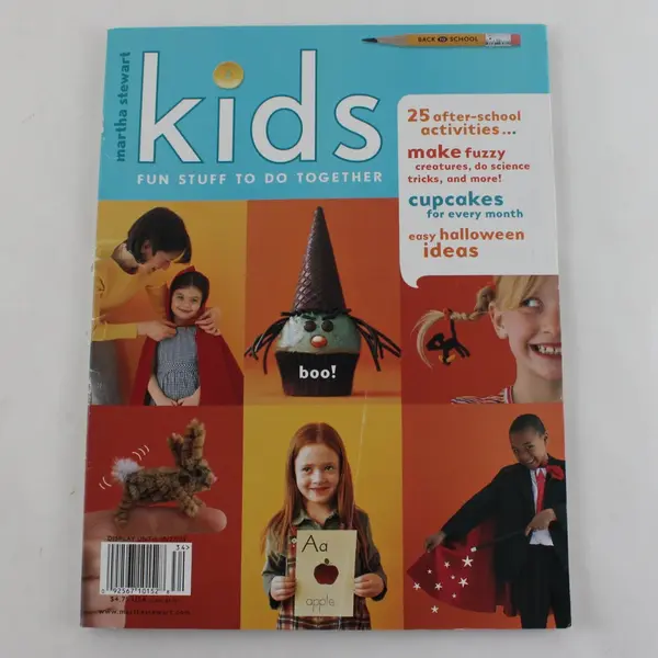 Martha Stewart Kids Magazine Fall 2003 Special Interest Fun Stuff To Do Together