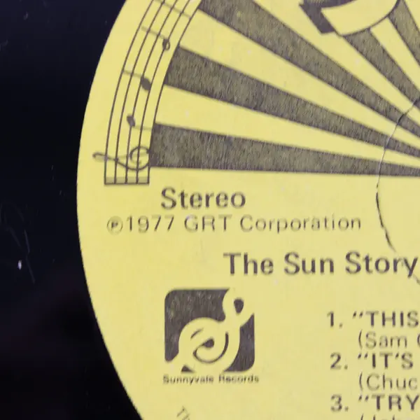 The Sun Story Volume 4 Roy Orbison 12" Vinyl Record