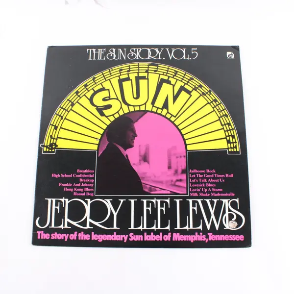 The Sun Story Volume 5 Jerry Lee Lewis 12" Vinyl Record