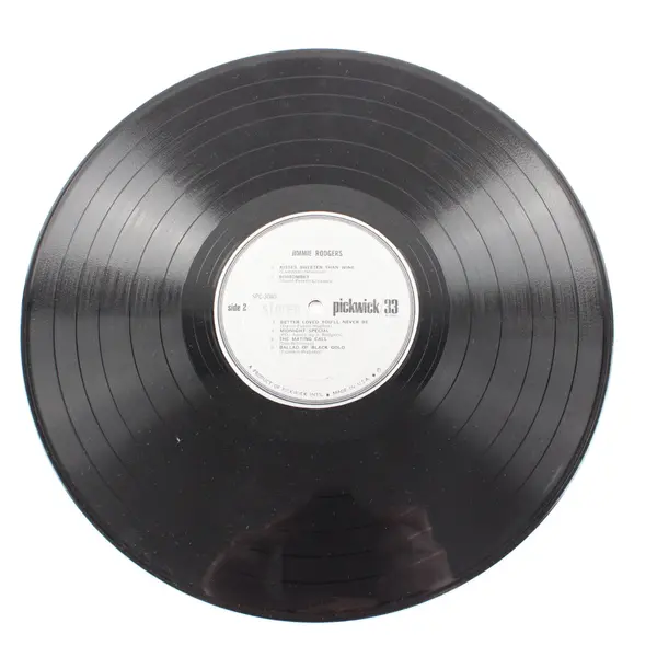 Jimmie Rodgers 12" Vinyl Record Pickwick/33 SPC-3040