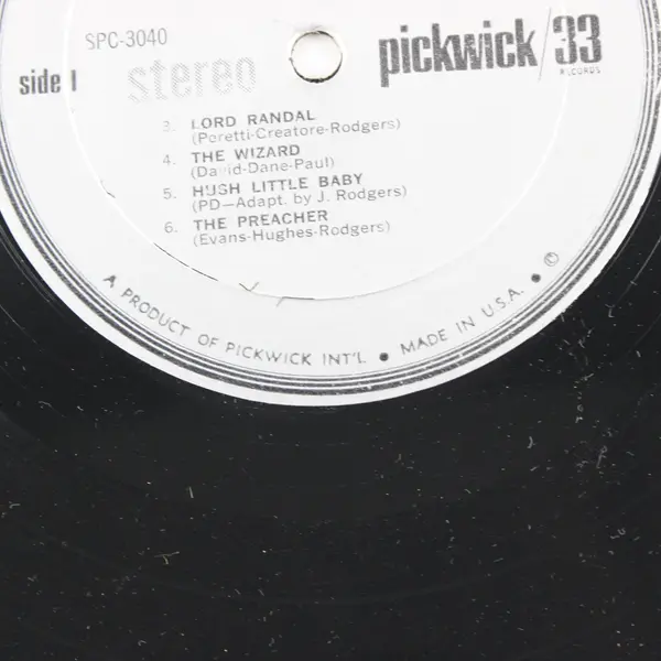 Jimmie Rodgers 12" Vinyl Record Pickwick/33 SPC-3040