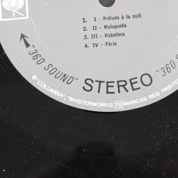 Bolero Leonard Bernstein New York Philharmonic  12"Vinyl Record 