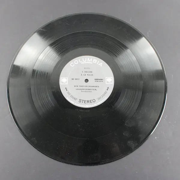 Bolero Leonard Bernstein New York Philharmonic  12"Vinyl Record 