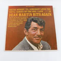 Dean Martin Hits Again You're Nobody Til Somebody Loves You 12" Vinyl Record