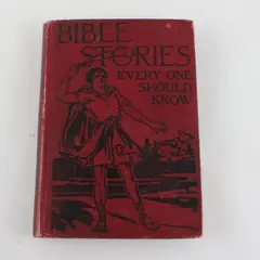 Bible Stories Every One Should Know Hurlbut Antique Hardcover 1925