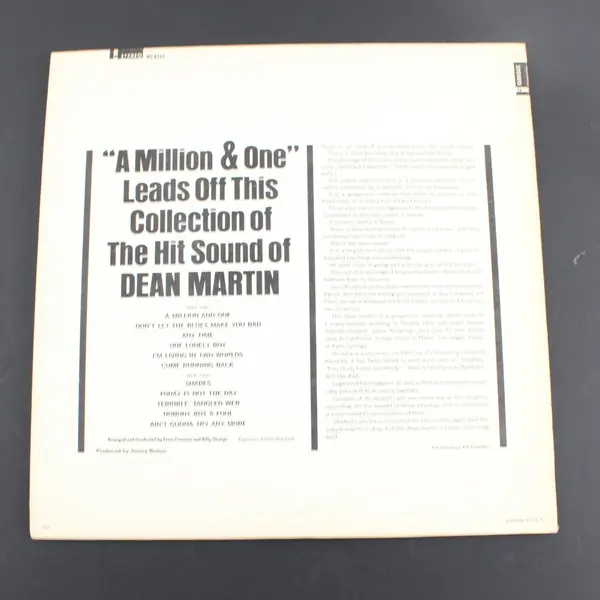 Dean Martin The Hit Sound Of Dean Martin 12" Vinyl LP Reprise RS 6213
