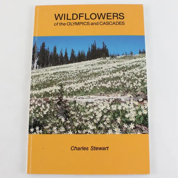Vintage Wildflowers of the Olympics and Cascades Charles Stewart 1988 1st Ed PB