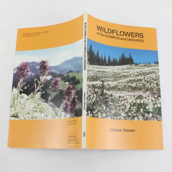 Vintage Wildflowers of the Olympics and Cascades Charles Stewart 1988 1st Ed PB