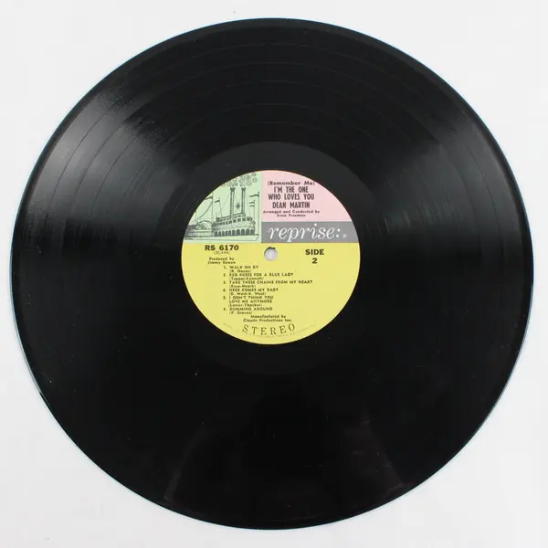 Dean Martin (Remember Me) I'm The One Who Loves You 12" Vinyl Record