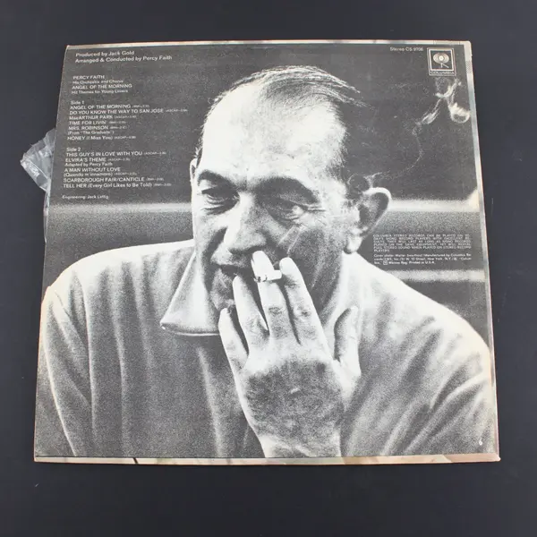 Percy Faith - Angel of the Morning 12" Vinyl Record