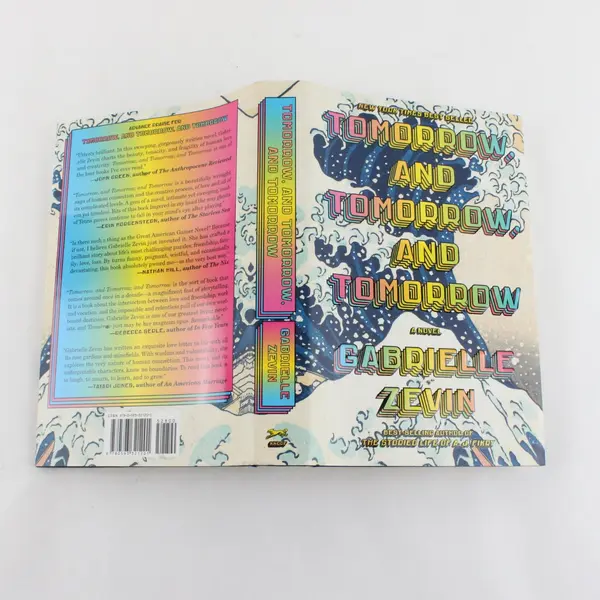 Tomorrow and Tomorrow and Tomorrow Gabrielle Zevin 2022 HC Dust Jacket