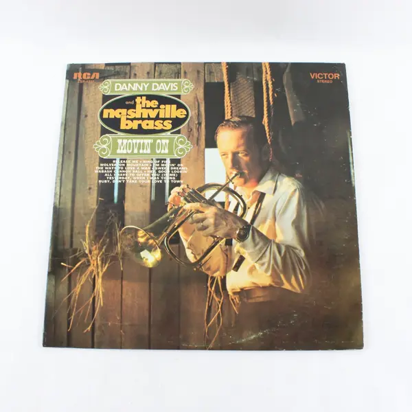 Danny Davis & The Nashville Brass Movin' On 12" Vinyl Record
