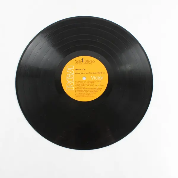 Danny Davis & The Nashville Brass Movin' On 12" Vinyl Record