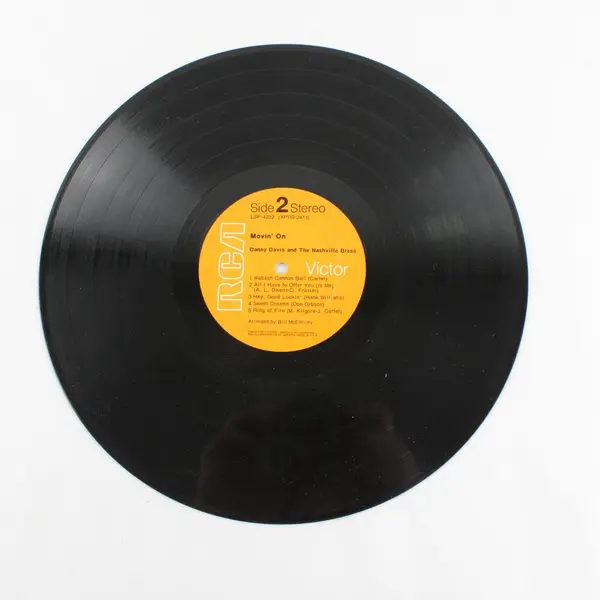 Danny Davis & The Nashville Brass Movin' On 12" Vinyl Record