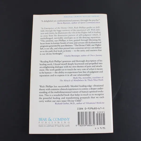 Emergence of the Divine Child Healing the Emotional Body Rick Phillips 1990 PB