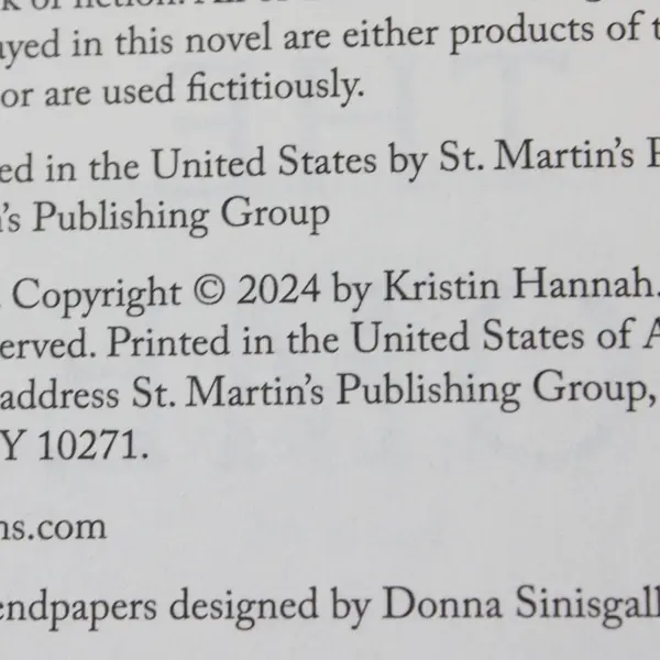 The Women a Novel by Kristin Hannah The Vietnam War & After 2024 1st Ed HC DJ
