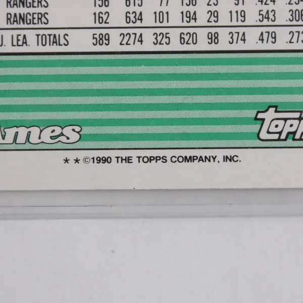1990 Topps Ames All-Stars MLB Complete 33 Card Trading Set