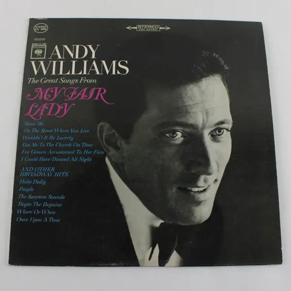 Andy Williams The Great Songs From My Fair Lady Columbia CS 9005 Vinyl LP