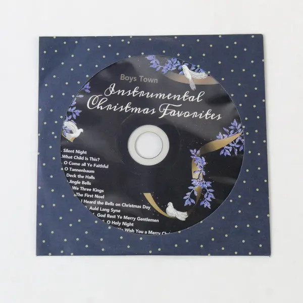 Boys Town Instrumental Christmas Favorites Music CD 13 Songs Holiday Music