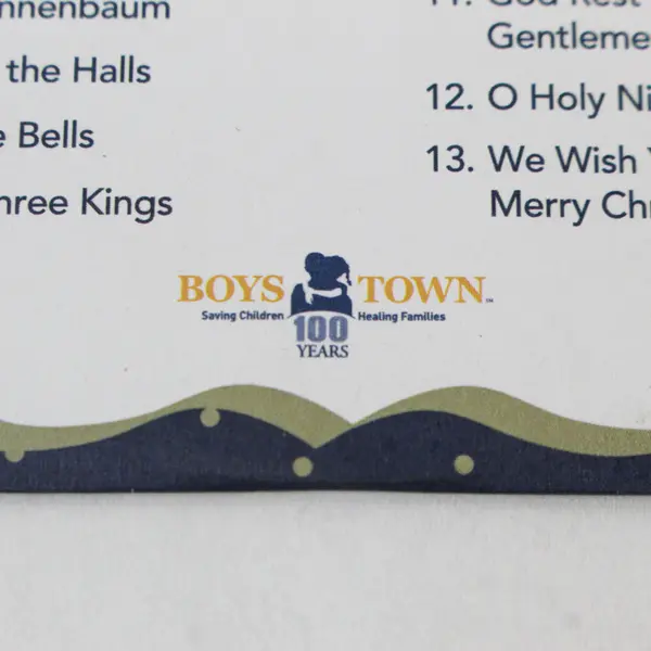 Boys Town Instrumental Christmas Favorites Music CD 13 Songs Holiday Music