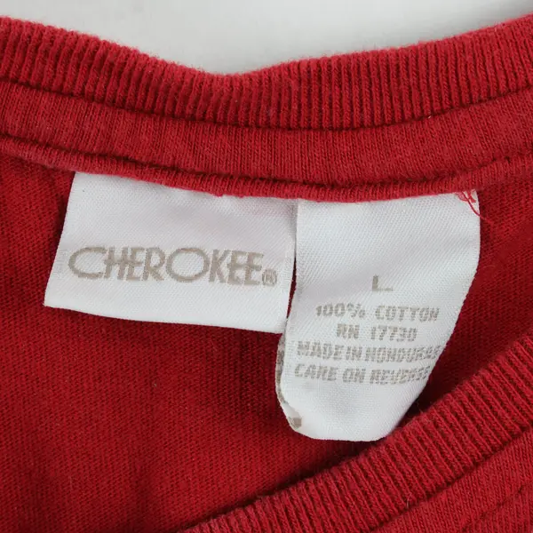 Cherokee Red Long Sleeve Shirt Women's L