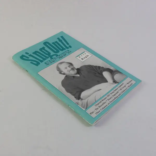 Sing Out! The Folk Song Magazine, Vol. 34, No. 1 Winter 1989 Eric Bogle