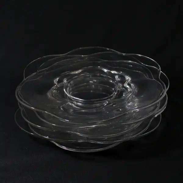 Set Of 5 Duncan Miller Canterbury 8 Inch Luncheon Plates
