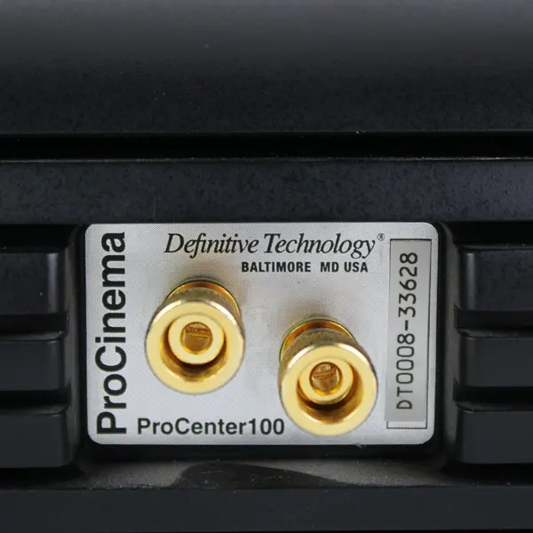Definitive Technology ProMonitor100 ProCenter100 3 Speaker Set Used