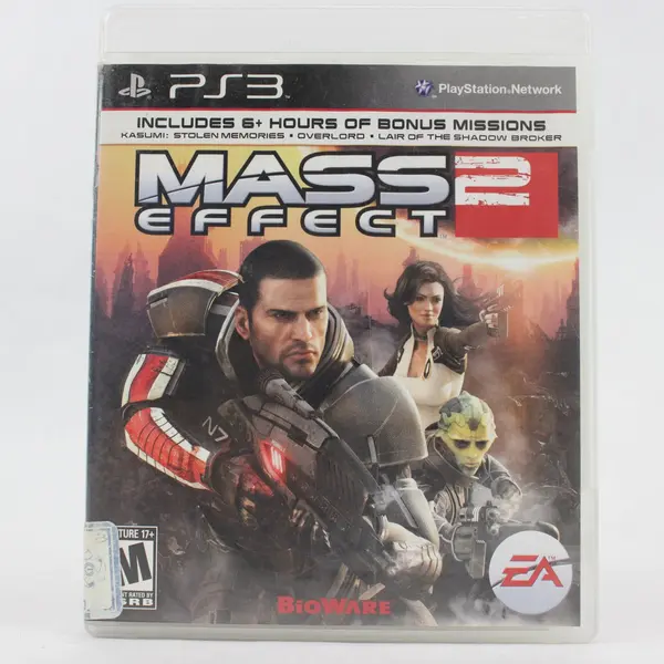 Mass Effect 2 Sony PlayStation 3 PS3 Complete Game Case