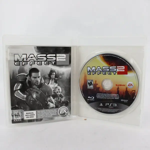 Mass Effect 2 Sony PlayStation 3 PS3 Complete Game Case