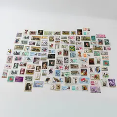 Lot of 98 Rwanda 1960s-1970s Stamps Mixed Lot