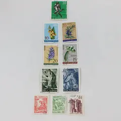 Lot Of 10 Yugoslavia Mixed 1950s-1960s Stamps Used