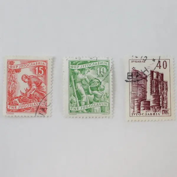 Lot Of 10 Yugoslavia Mixed 1950s-1960s Stamps Used