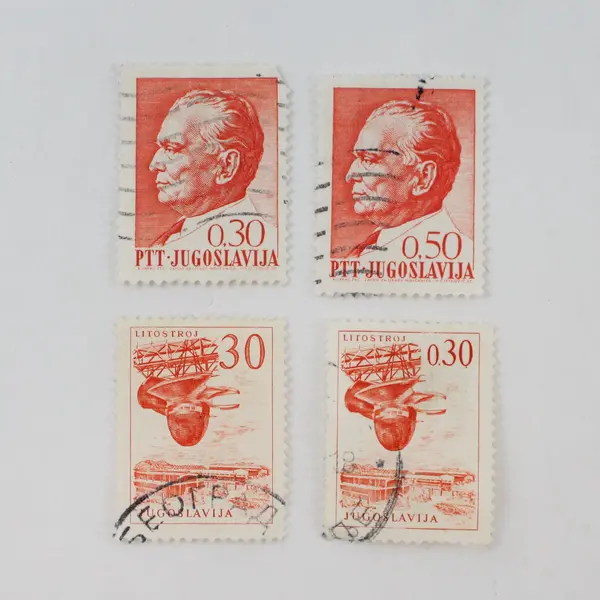 Lot Of 10 Yugoslavia Mixed 1960s-1970s Stamps Used