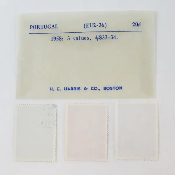 Portugal 1958 Used Lot of 6 Stamps 3 Values Scott #832-34 Isabel & Teotonio