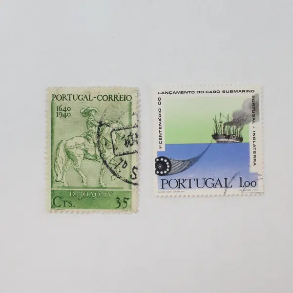 Lot of 8 Portugal Used Stamps Mixed Lot 1940s-1970s