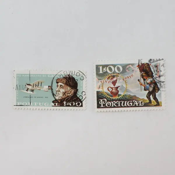 Lot of 8 Portugal Used Stamps Mixed Lot 1940s-1970s