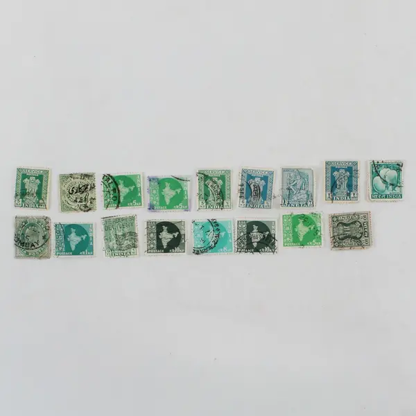 Lot Of 49 India 1900s-1950s Stamps Used