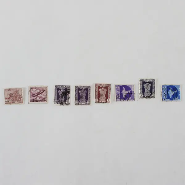 Lot Of 49 India 1900s-1950s Stamps Used