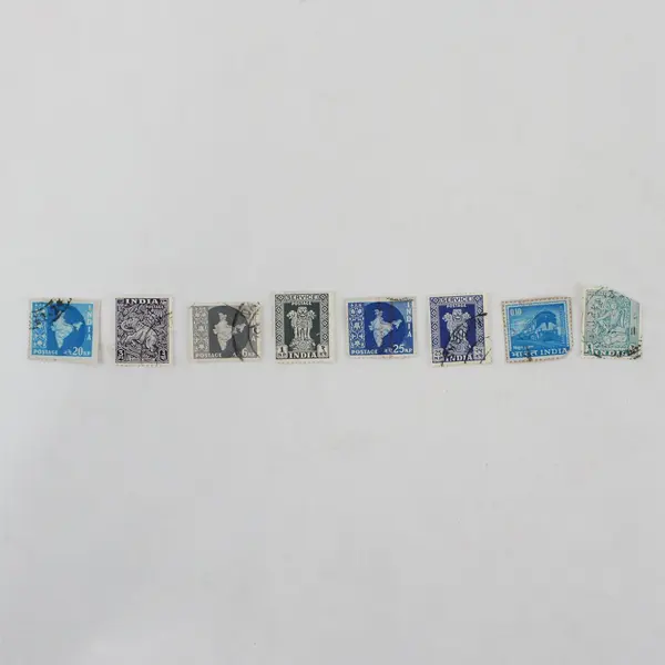 Lot Of 49 India 1900s-1950s Stamps Used