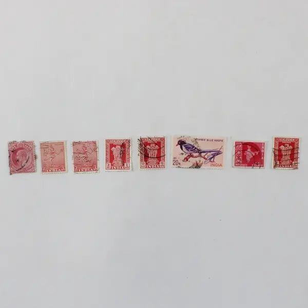 Lot Of 49 India 1900s-1950s Stamps Used