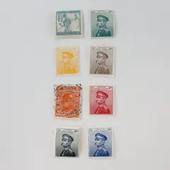 Lot of 8 Yugoslavia Serbia Stamps 1910s-1920s Mixed Used Unused