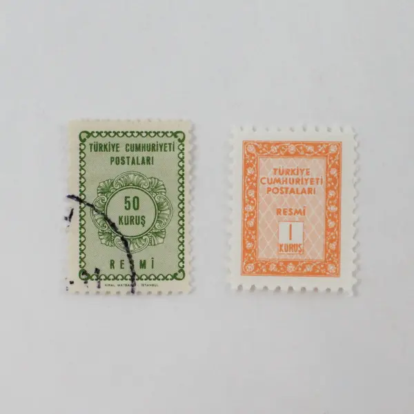 Turkey Resmi Official Stamps Mixed Lot of 9 1950s-1960s Unused/Used