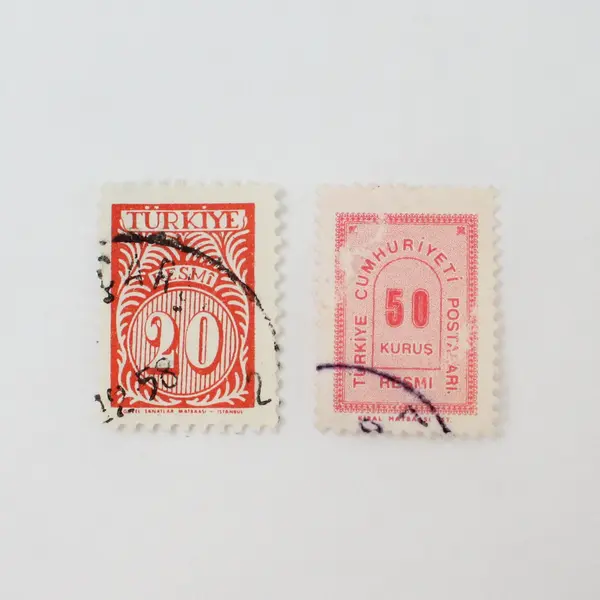 Turkey Resmi Official Stamps Mixed Lot of 9 1950s-1960s Unused/Used